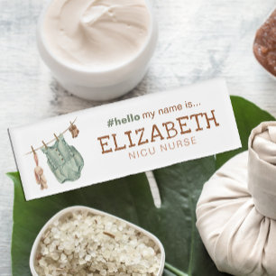 Student Verpleegkundige Dokter Verloskundige Zieke Naambadge