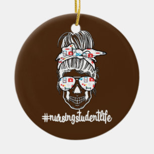 Student verpleegschool verpleegster keramisch ornament