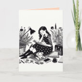 Student Wenskaart Kaart (Voorkant)