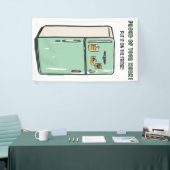 Student Work Show Off Display voor klaslokalen Spandoek (Beurs)