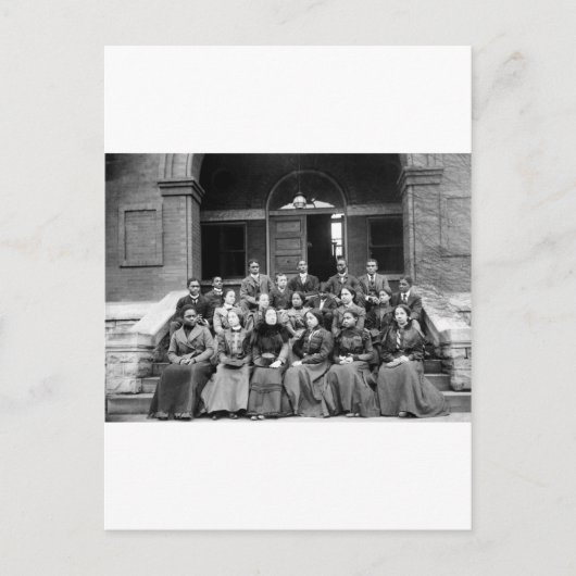 Studenten Fisk University: 1899 Briefkaart (Voorkant)