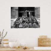 Studenten Fisk University: 1899 Poster (Keuken)