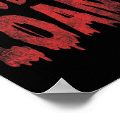 Studenten Leningen Betaling Halloween Costume Idea Poster (Hoek)