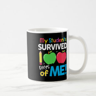 Studenten overleefden 100 dagen van mij 100ste dag koffiemok