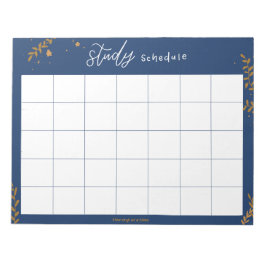 Studenten Studieplanning Notitieblok