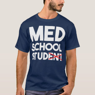 Studenten van de middelbare school Studenten Funny T-shirt