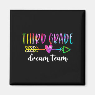Studenten van het Derde Grade Dream Team leraren t Magneet