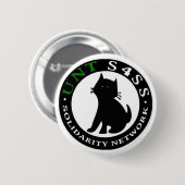 Studenten voor een stateless Society UNT Ronde Button 5,7 Cm (Voorkant /achterkant)