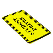 Studentenchauffeur (voor je auto) magneet (Rechterzijde)