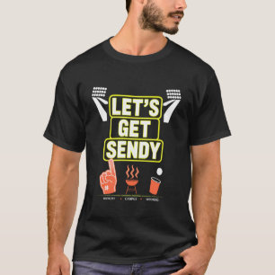 Studentenfeest Meme Tailgate Campus Weekend Laten T-shirt