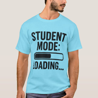 Studentenmodus: laden... - Grappig voortgangsbalko T-shirt