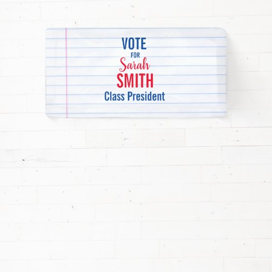 Studentenraad Verkiezing stemknoppen Spandoek (Insitu)