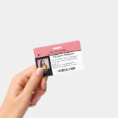 Studentenschool Kinderidentiteitskaart Badge (Handheld)