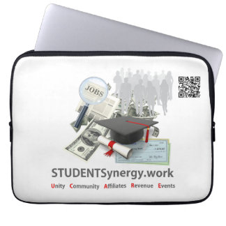 STUDENTSynergy - laptophoes van 13 inch Laptop Sleeve