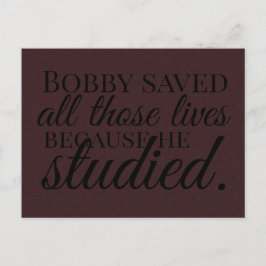 Studie Briefkaart