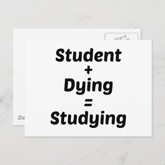 Studie Briefkaart (Voorkant / Achterkant)