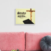 Studie Canvas Afdruk (Insitu (Woonkamer))