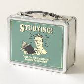 Studie: Drink en slapend (Achterkant)