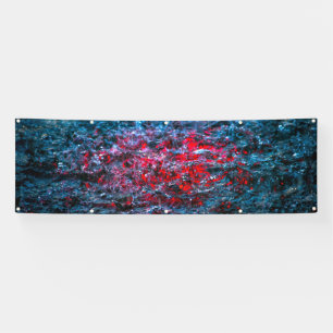 Studie in waterverf - Rood Spandoek