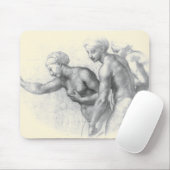 Studie naar de 3 Graces - Raphael mousepad Muismat (Met muis)