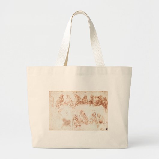 Studie naar de laatste kever grote tote bag (Voorkant)