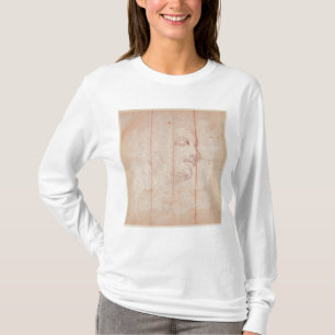 Studie naar het hoofd van de Libische Sibyl T-shirt
