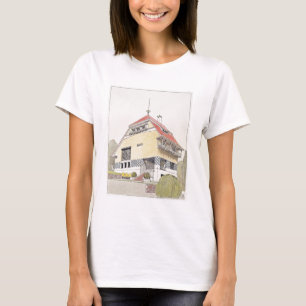 Studie naar het huis van Olbrich, Darmstadt, uit ' T-shirt