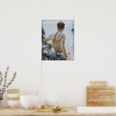 Studie naar het strand poster (Keuken)