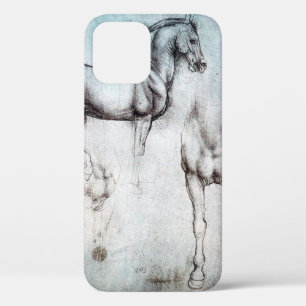 Studie naar paarden, Leonardo da Vinci iPhone 12 Hoesje