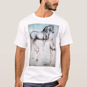 Studie naar paarden, Leonardo da Vinci T-shirt