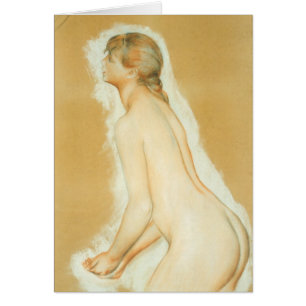 Studie naar "The Large Bathers" door Pierre Renoir