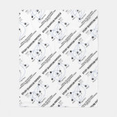 Studie Quantum Physics Higgs Field Standard Model Fleece Deken (Voorkant)