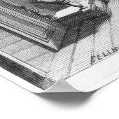 Studie van Alexandre Dumas Pere Poster (Hoek)