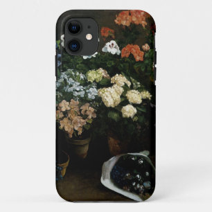 Studie van de bloemen door Frederic Bazille iPhone 11 Hoesje