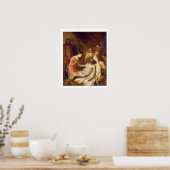 Studie van de Lamentatie op de Dode Christus (olie Poster (Keuken)