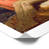 Studie van de Lamentatie op de Dode Christus (olie Poster (Hoek)