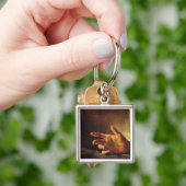 Studie van een hand sleutelhanger (Hand)