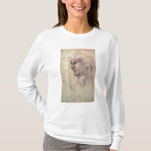 Studie van een hoofd t-shirt