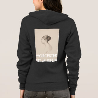 Studie van een jonge vrouw - Zip Hoodie