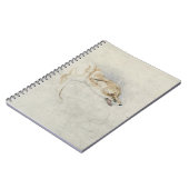 Studie van een kringende Fox, naar rechts gericht: Notitieboek (Linkerzijde)