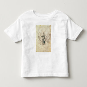 Studie van een man die schreeuwt kinder shirts
