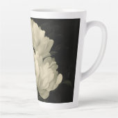 Studie van een Peony Flower Latte Mok (Rechts)