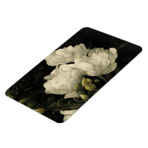 Studie van een Peony Flower Magneet
