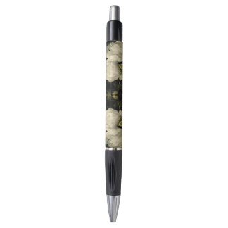 Studie van een Peony Flower Pen