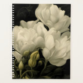 Studie van een Peony Flower Planner (Voorkant)