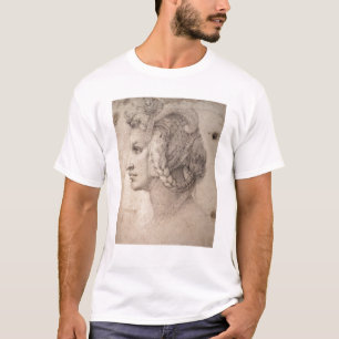 Studie van het hoofd t-shirt