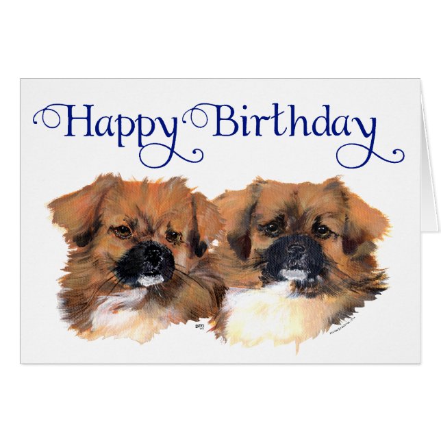 Studie van het Tibetaanse Spanjaardshoofd (Voorkant Horizontaal)