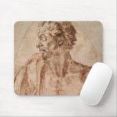 Studie van hoofd en schouders muismat (Met muis)