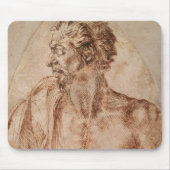 Studie van hoofd en schouders muismat (Voorkant)