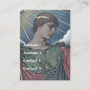 Studie van Minerva Visitekaartje